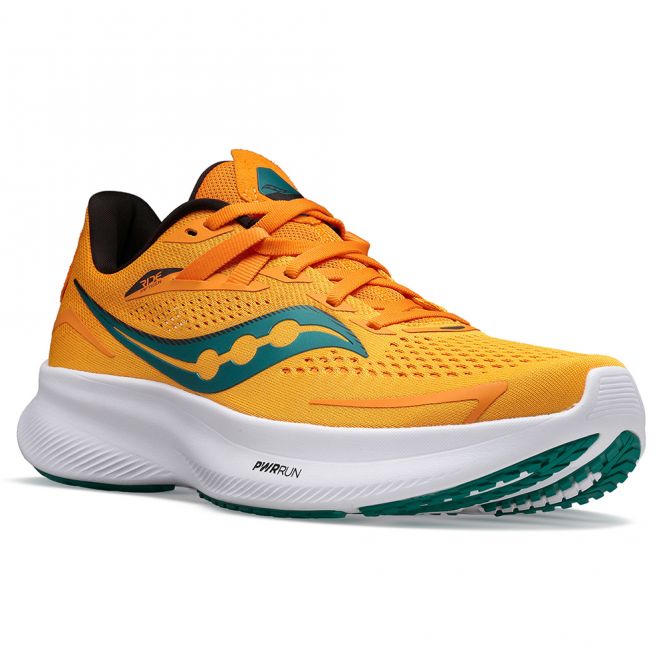 saucony Ride 15 Herren Neutral Laufschuh - gold/palm saucony Ride 15 Herren Neutral Laufschuh - gold/palm