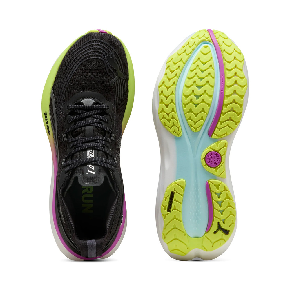 Puma ForeverRun NITRO™ 2 - Black-Magenta - Laufschuhe für Herren