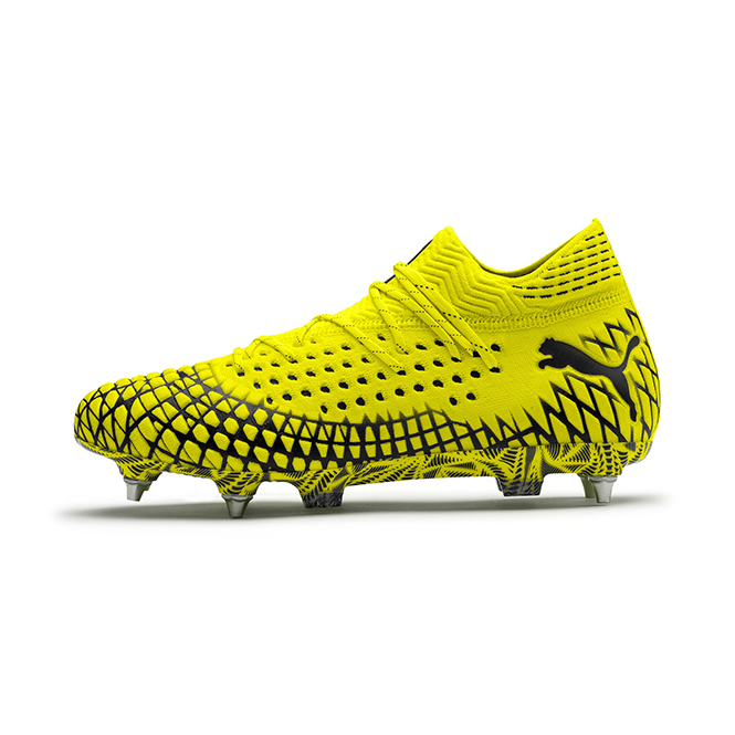 Puma FUTURE 4.1 Netfit Mx SG Stollenschuh Gelb Schwarz