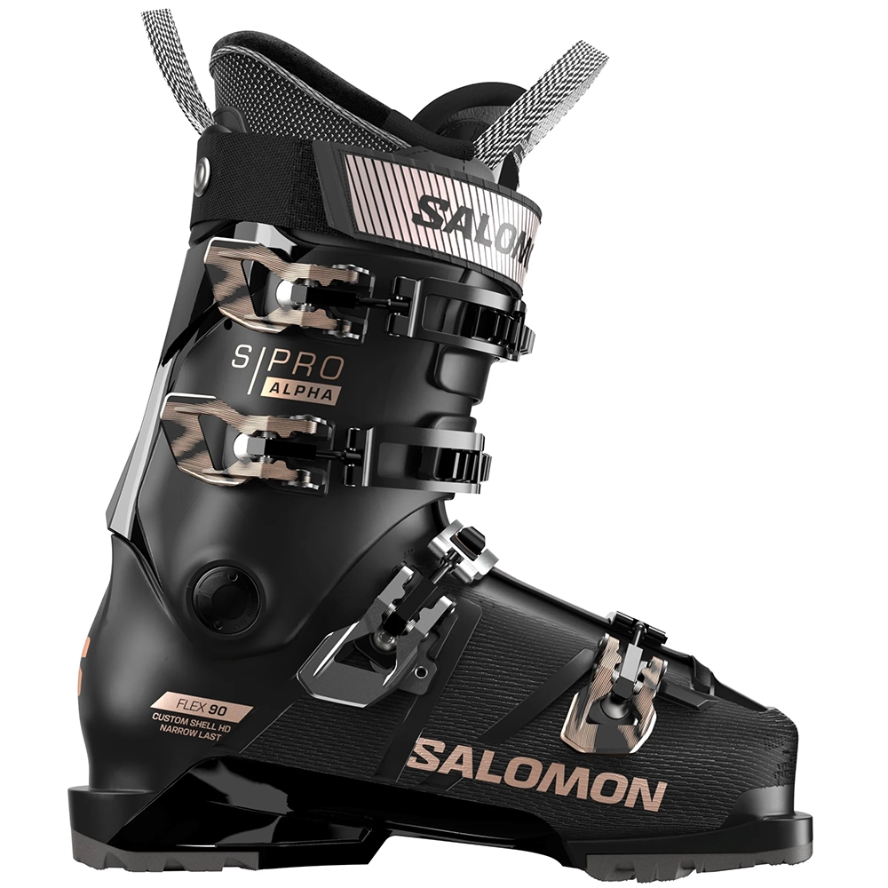 Salomon S/PRO ALPHA 90 GripWalk® Damen Alpin-Skischuhe - black 2026