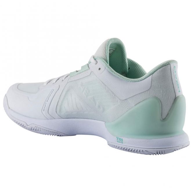 Head Sprint Pro 3.5 Clay Damen Tennisschuh - Weiss/Grün 2023 Head Sprint Pro 3.5 Clay Damen Tennisschuh - Weiss/Grün 2023