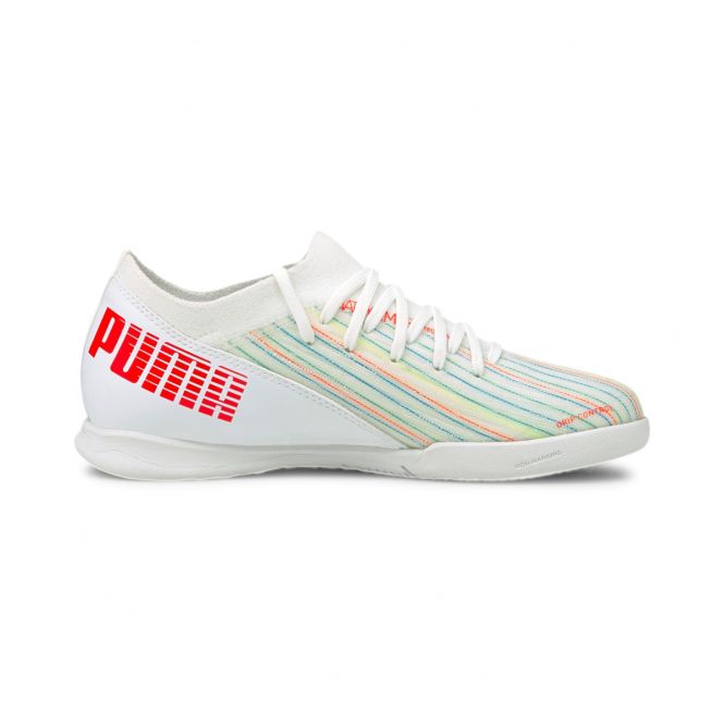 Puma Ultra 3.2 Jr. Kinder Hallenschuh - White Red Blast Puma Ultra 3.2 Jr. Kinder Hallenschuh - White Red Blast