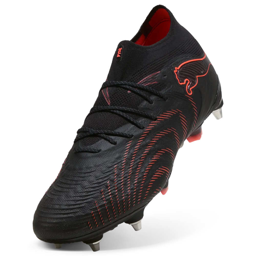 Puma FUTURE 9 ULTIMATE MxSG Fußballschuhe – Black/Glowing Red/Strong Grey Puma FUTURE 9 ULTIMATE MxSG Fußballschuhe – Black/Glowing Red/Strong Grey