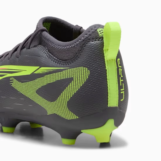 Puma ULTRA 5 MATCH FG/AG Fußballschuhe Teenager – Silver / Yellow