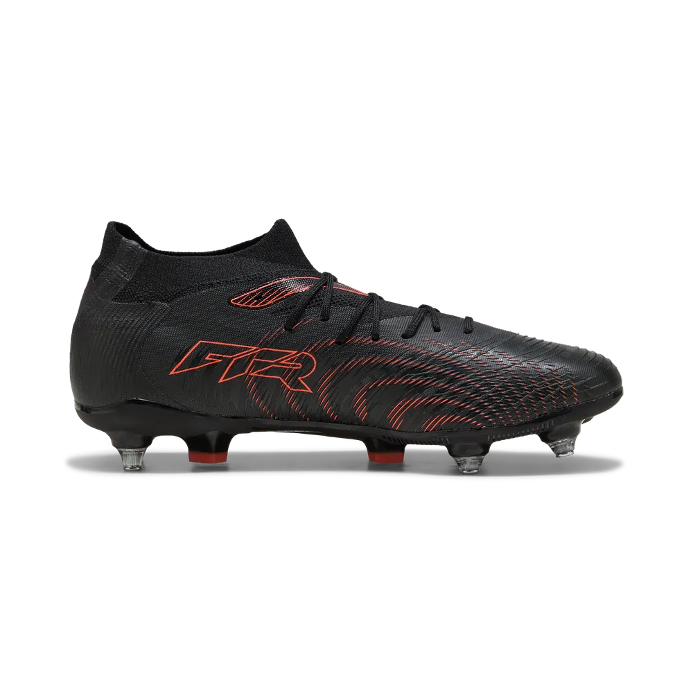 Puma FUTURE 9 MATCH MxSG Fußballschuhe – Black/Glowing Red/Strong Grey Puma FUTURE 9 MATCH MxSG Fußballschuhe – Black/Glowing Red/Strong Grey