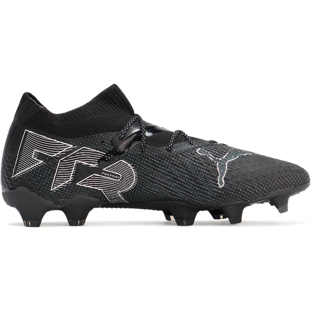 Puma FUTURE 7 ULTIMATE FG/AG Fussballschuh - Black/Silver/Gray Shadow 