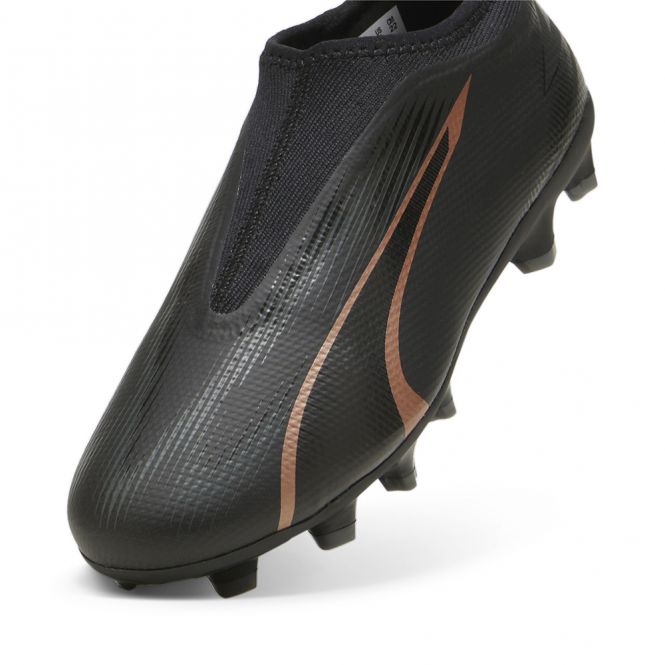 Puma ULTRA MATCH LL FG/AG JR Fussballschuh - black copper rose Puma ULTRA MATCH LL FG/AG JR Fussballschuh - black copper rose