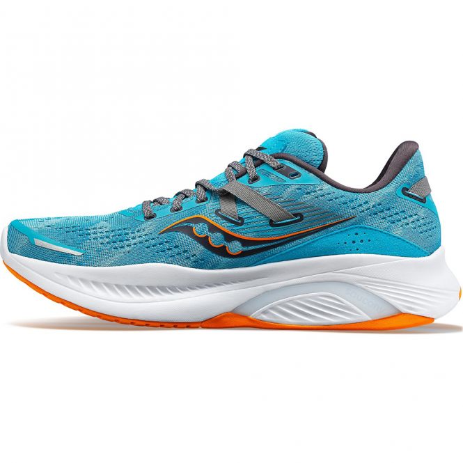 saucony Guide 16 Herren Stabilitäts Laufschuh - agave/marigold saucony Guide 16 Herren Stabilitäts Laufschuh - agave/marigold