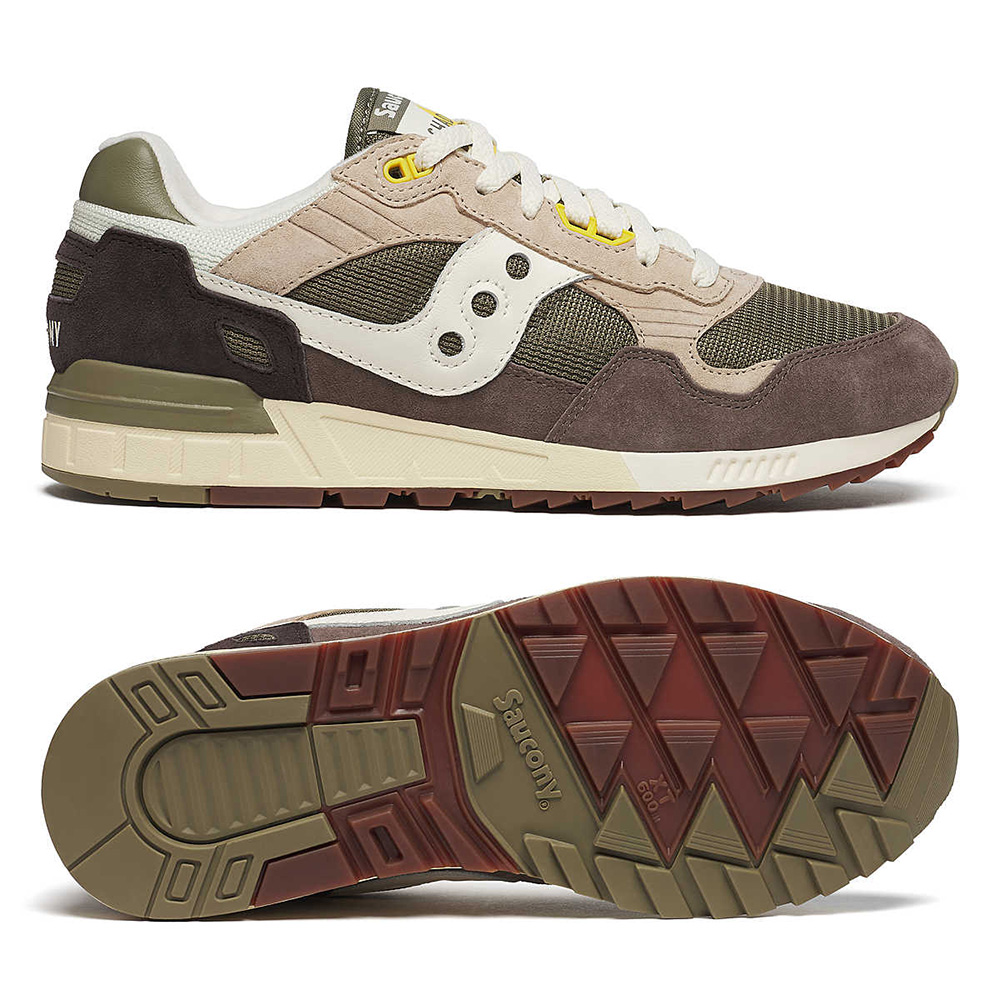 Saucony Shadow 5000 Unisex Sneaker - Green | Off White