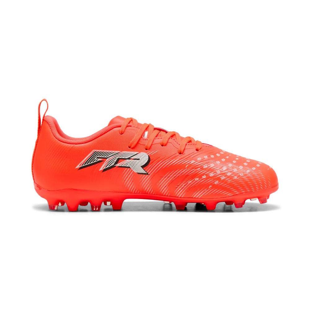 Puma FUTURE 9 PLAY MG Jr Fußballschuhe Kinder – Glowing Red/White/Black/Sliver Puma FUTURE 9 PLAY MG Jr Fußballschuhe Kinder – Glowing Red/White/Black/Sliver