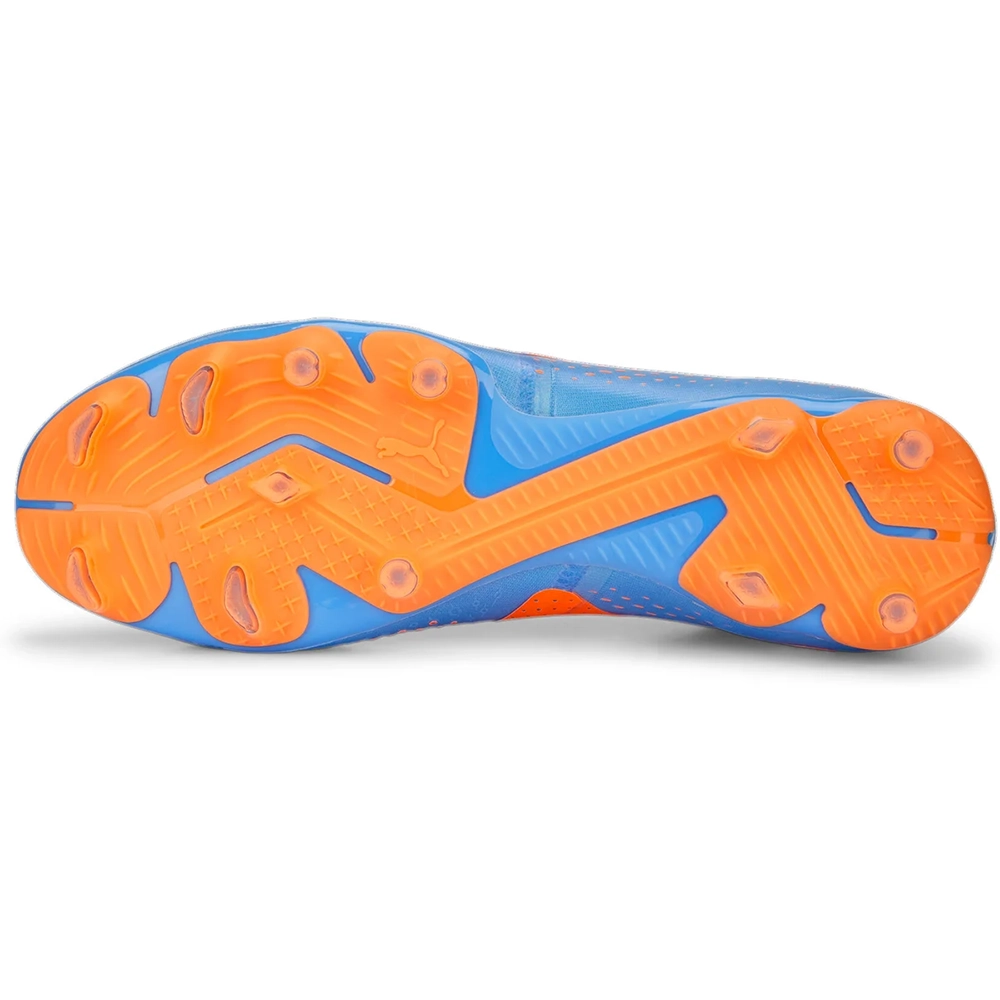 Puma FUTURE MATCH FG/AG Fussballschuh - Blue Glimmer White Ultra Orange Puma FUTURE MATCH FG/AG Fussballschuh - Blue Glimmer White Ultra Orange