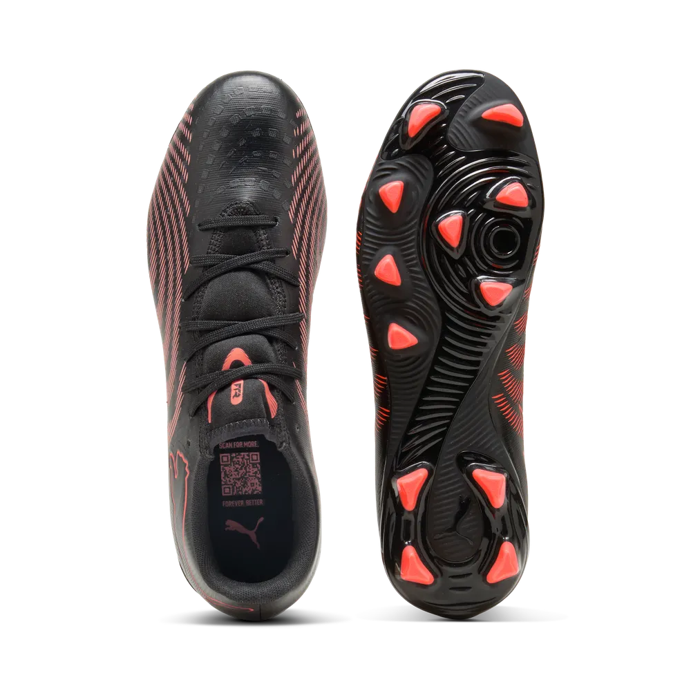 Puma FUTURE 9 PLAY FG/AG Fußballschuhe – Black/Glowing Red/Strong Grey