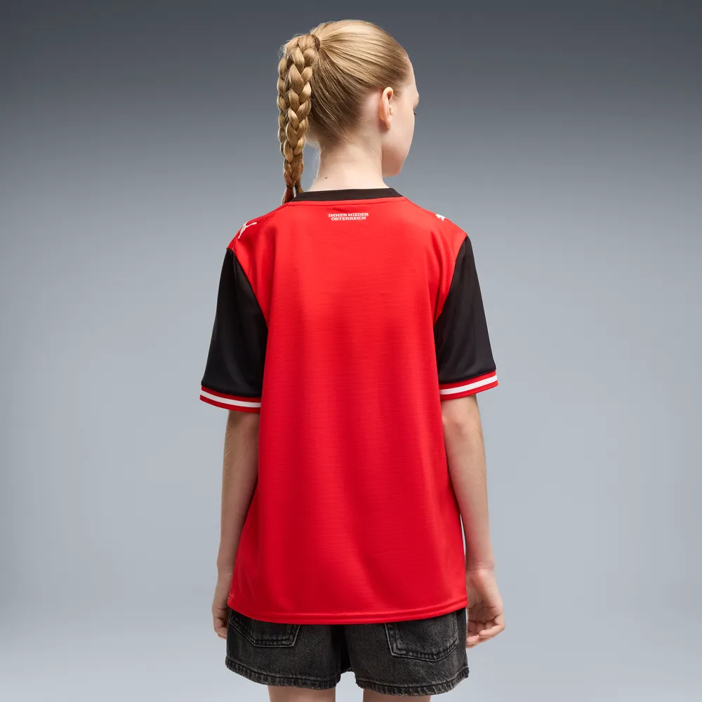 Puma ÖFB Österreich Heimtrikot WM 2026 für Kinder 