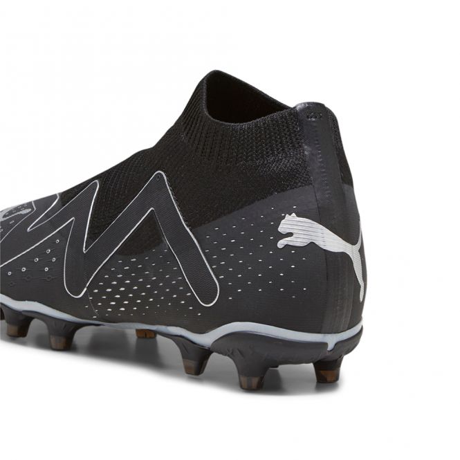 Puma FUTURE MATCH+ LL FG/AG Fussballschuh - black silver Puma FUTURE MATCH+ LL FG/AG Fussballschuh - black silver