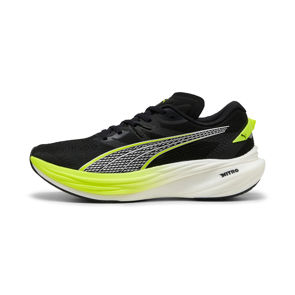 Puma Deviate NITRO™ 3 - Black-Yellow - Laufschuhe für Herren