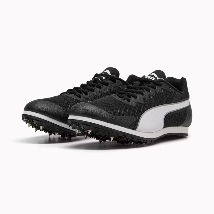 Puma evoSEED Star 9 JR/Black - Leichtathletikschuh, Spikes für Kinder