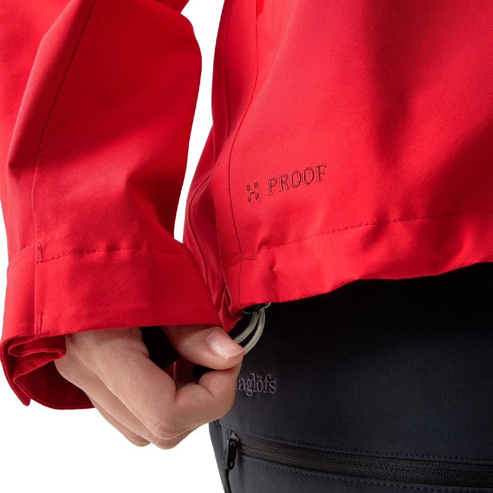 Haglöfs Front Proof II Jacke für Damen - Bright Red