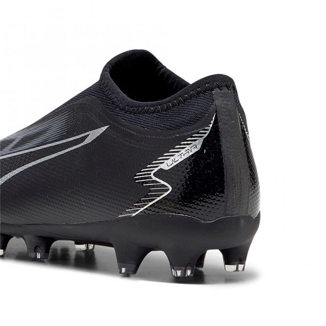 Puma ULTRA MATCH LL FG/AG JR Fussballschuh - black silver Puma ULTRA MATCH LL FG/AG JR Fussballschuh - black silver