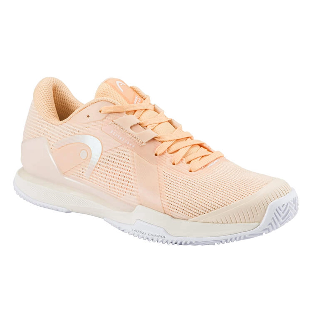 HEAD Sprint Pro 4.0 Clay Damen Tennisschuh - apricot/vanilla