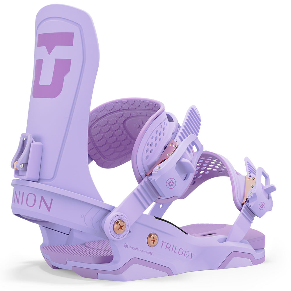 UNION Trilogy (team HB) Damen Snowboard-Bindung 2025 - lavender UNION Trilogy (team HB) Damen Snowboard-Bindung 2025 - lavender