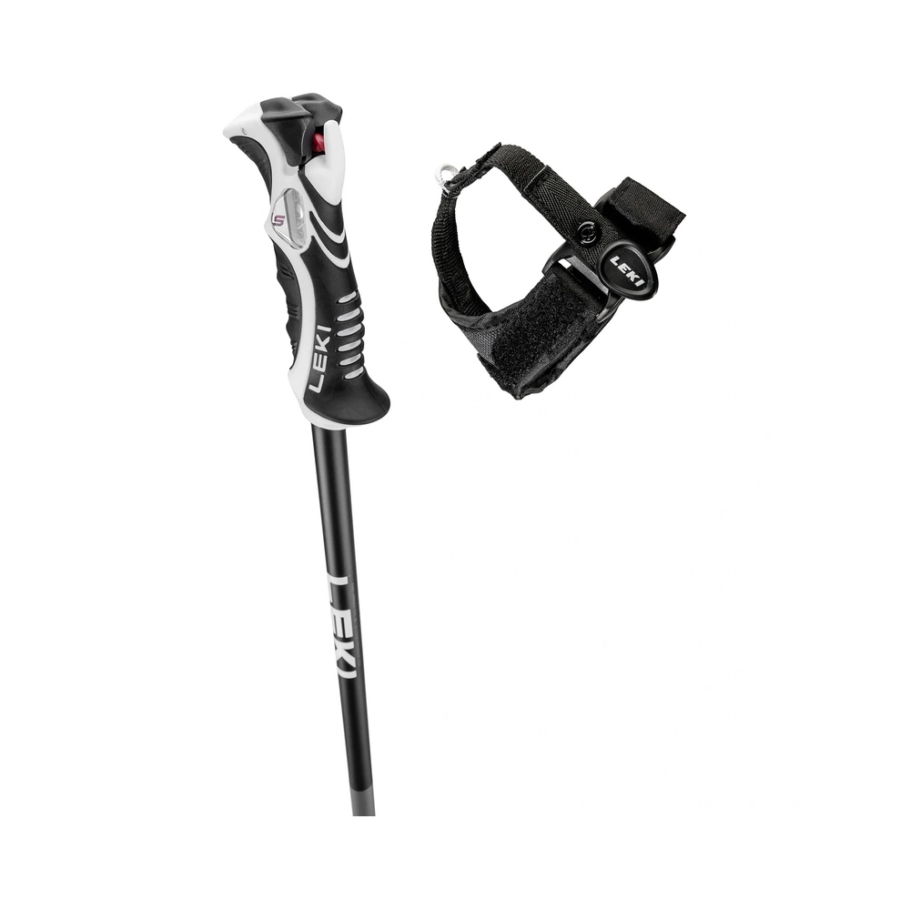 Leki Bold Lite S Skistöcke - anthracite black/brightblue Leki Bold Lite S Skistöcke - anthracite black/brightblue