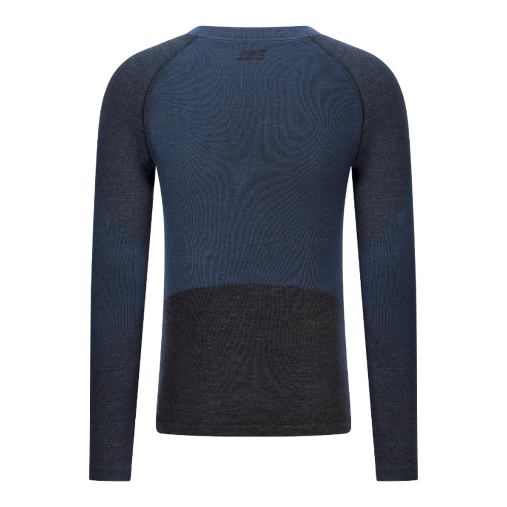 CEP Ski Merino Base Layer Shirt Long Sleeve Herren - black
