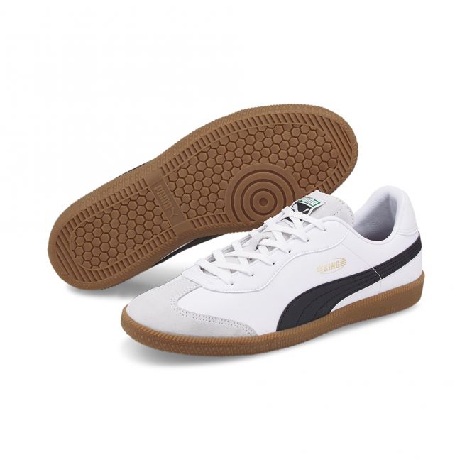 Puma KING 21 IT Hallenschuh - white black gum