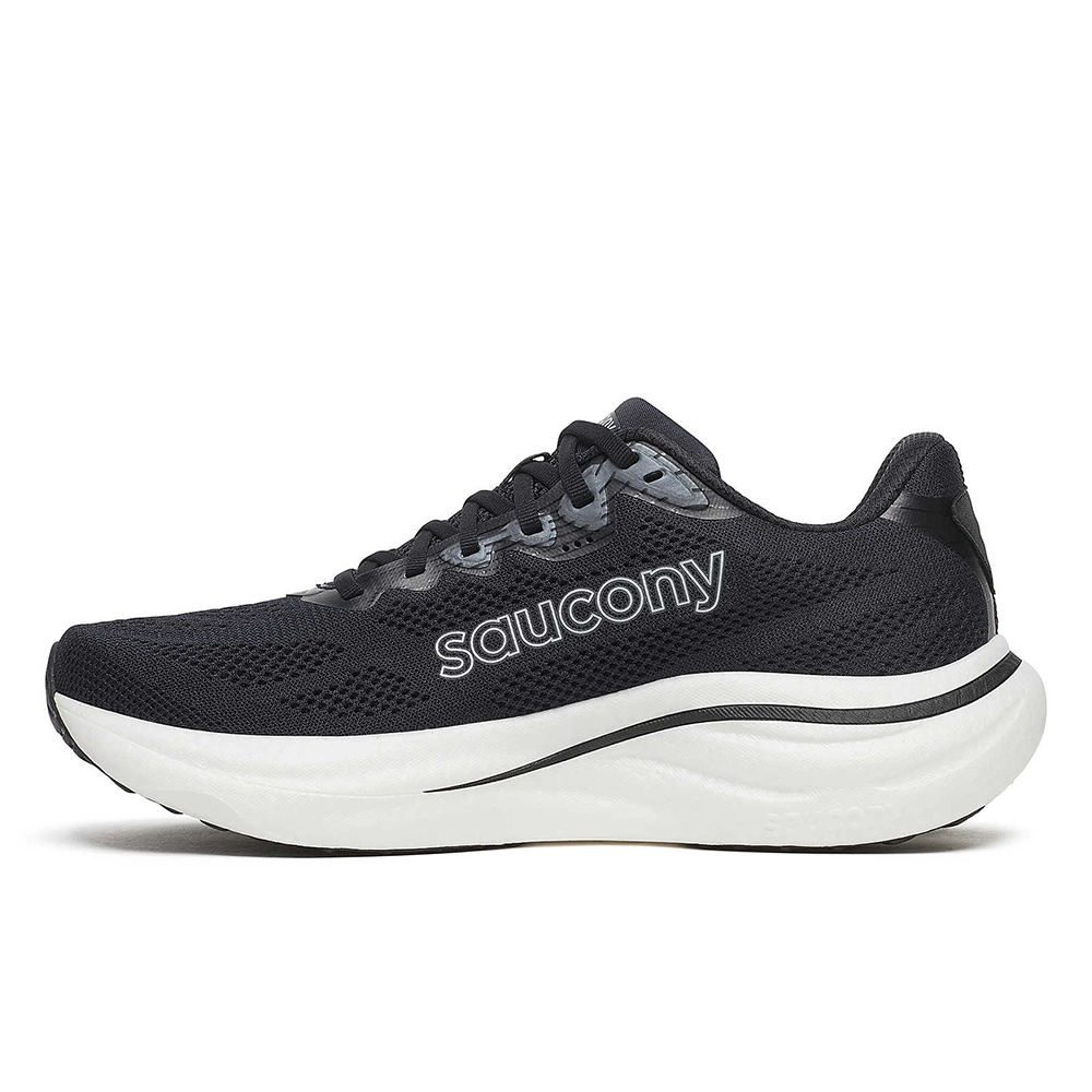 saucony Ride 19 Herren Neutral-Laufschuh - Black | Silver