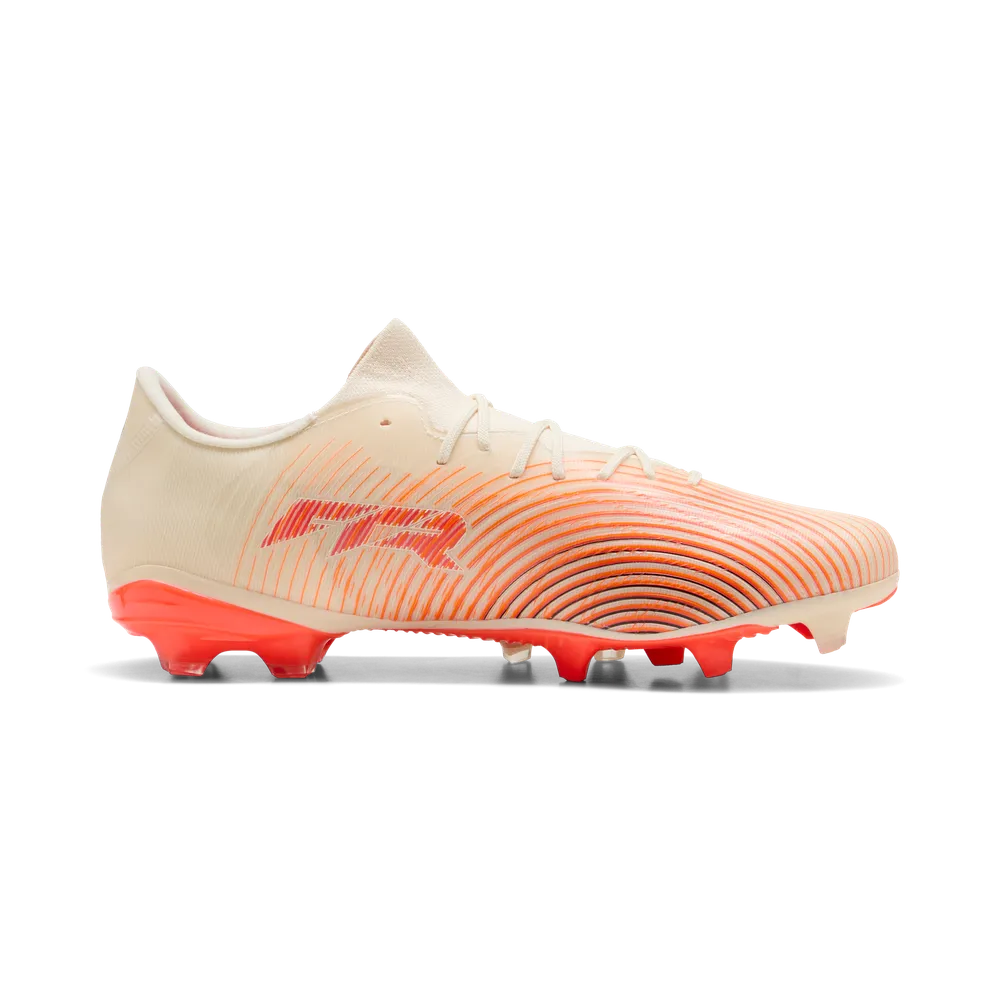 Puma FUTURE 9 MATCH FUSION FG/AG Fußballschuhe – Sugared Almond / White Ultra Red / Black