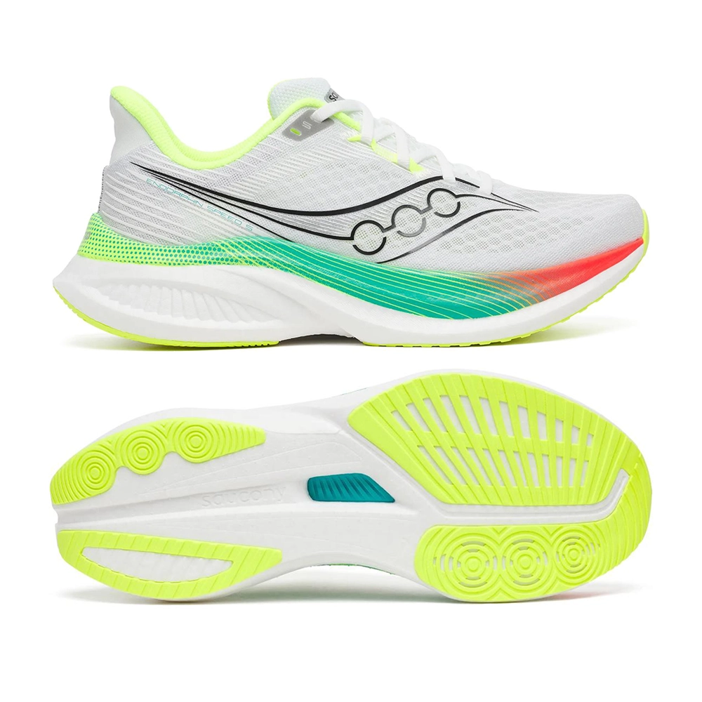 Saucony Endorphin Speed 5 Herren Neutral-Laufschuh – White | Multi