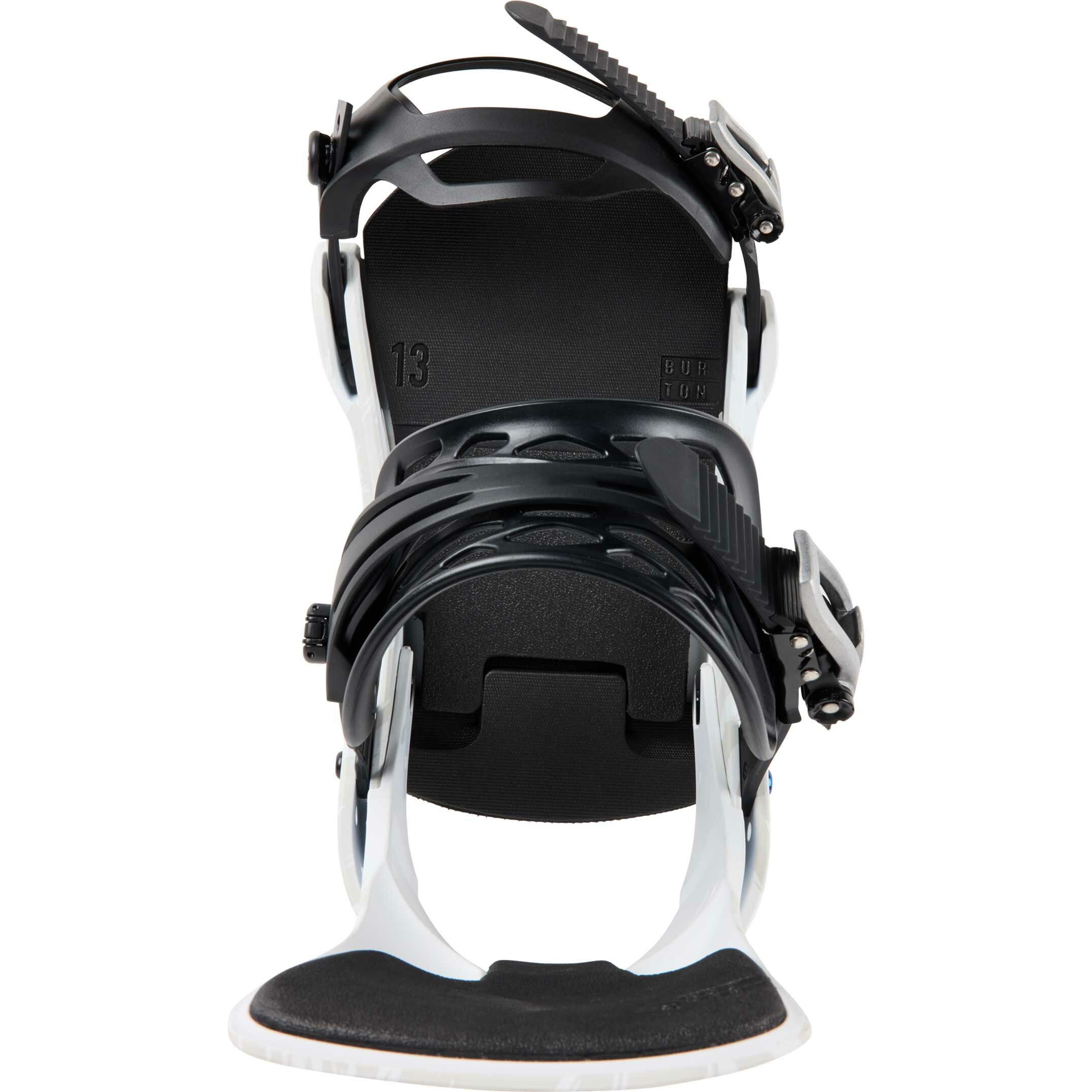 Burton Cartel Re:Flex Snowboardbindung Herren - Gray / White 2025 Burton Cartel Re:Flex Snowboardbindung Herren - Gray / White 2025