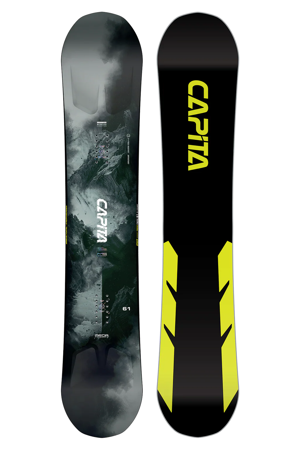 CAPiTA Mega Mercury All- Mountain Snowboard 2026