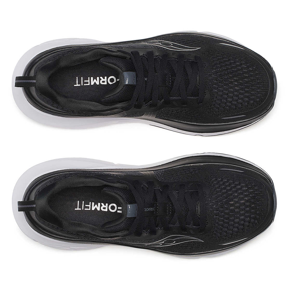 saucony Guide 18 Damen Stabilität- Laufschuh - Black | White