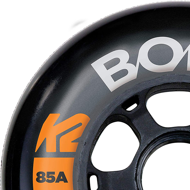 K2 Bolt 90mm / 85A - 8er-Rollenset inkl. ILQ-9 Kugellager + Spacer K2 Bolt 90mm / 85A - 8er-Rollenset inkl. ILQ-9 Kugellager + Spacer