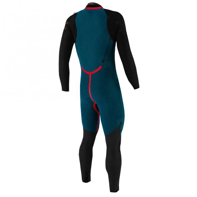 Soöruz Fullsuit 3/2 FIGHTER Back-Zip OYSTERPRENE