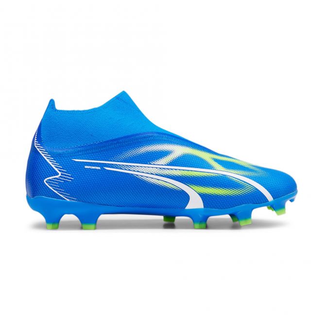 Puma ULTRA MATCH+ LL FG/AG Fussballschuh - blue pro green Puma ULTRA MATCH+ LL FG/AG Fussballschuh - blue pro green