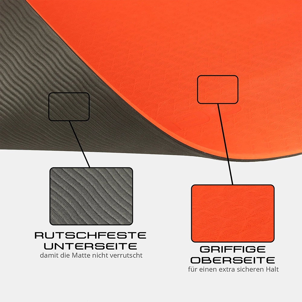 Deuser® Yoga Matte TPE - verschiedene Farben Deuser® Yoga Matte TPE - verschiedene Farben
