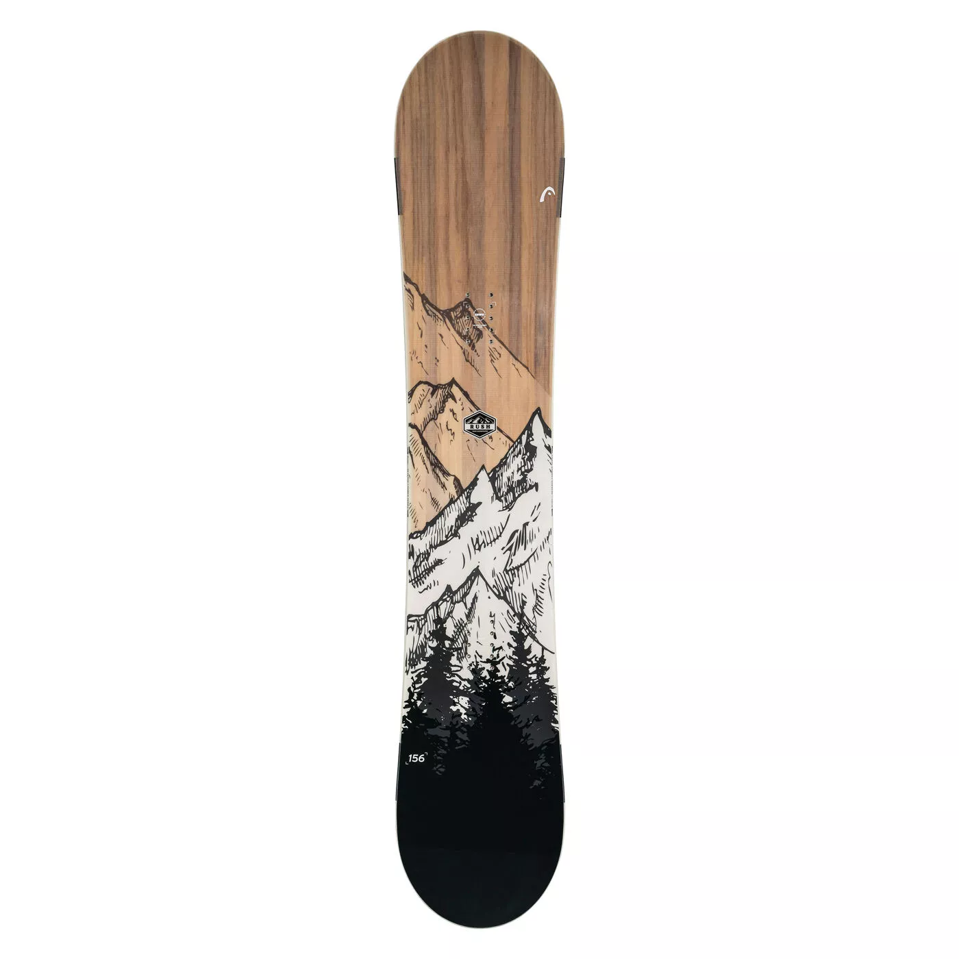 HEAD Rush Flat Rocker Snowboard Herren 