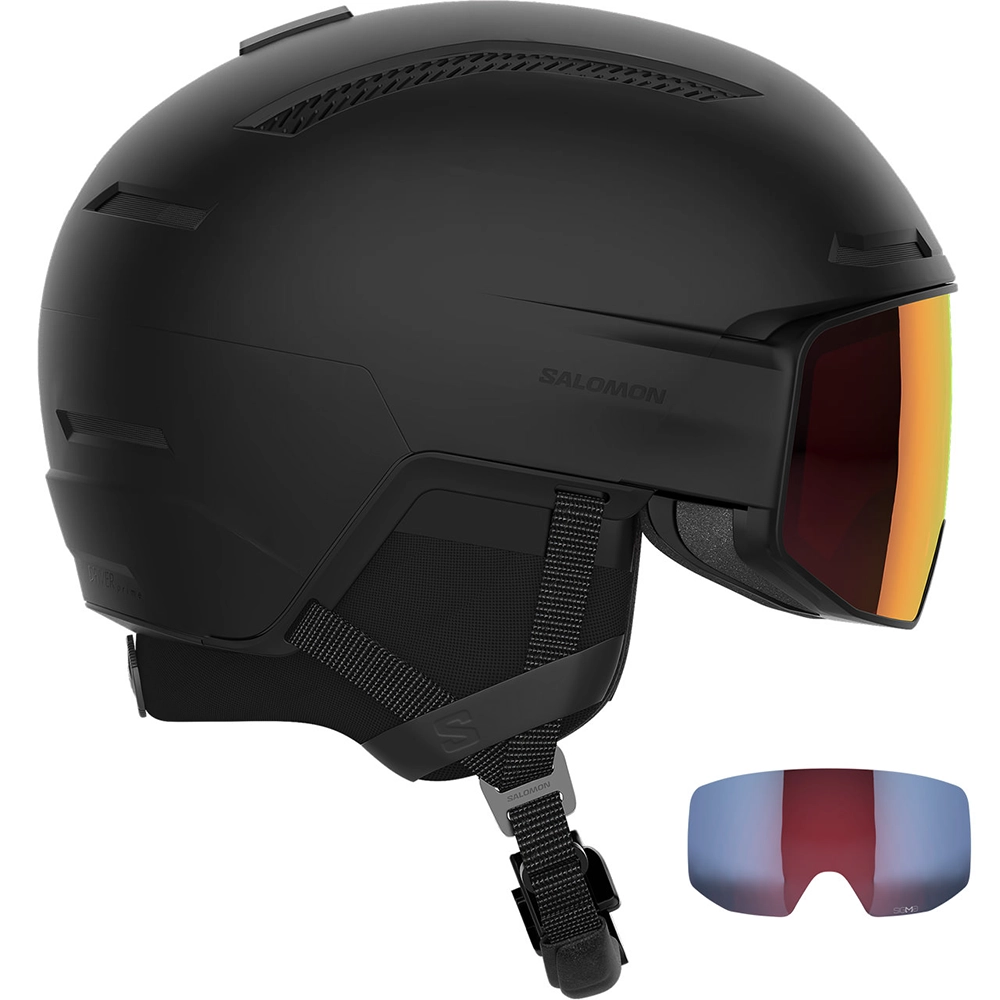 Salomon DRIVER PRIME SIGMA PLUS Ski- & Snowboardhelm - Black 