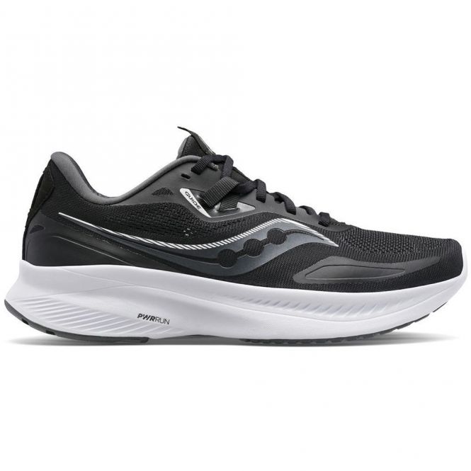 saucony Guide 15 Damen Laufschuh - Black / White