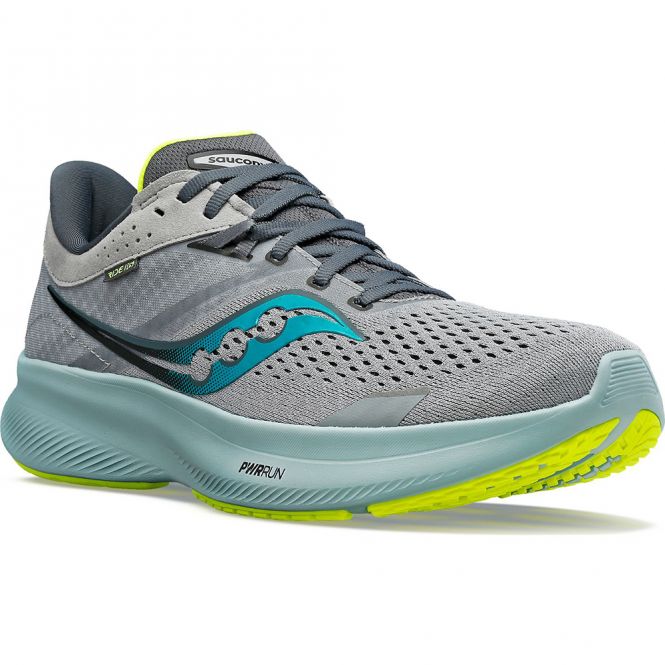 saucony Ride 16 Herren neutral Laufschuh fossil Palm