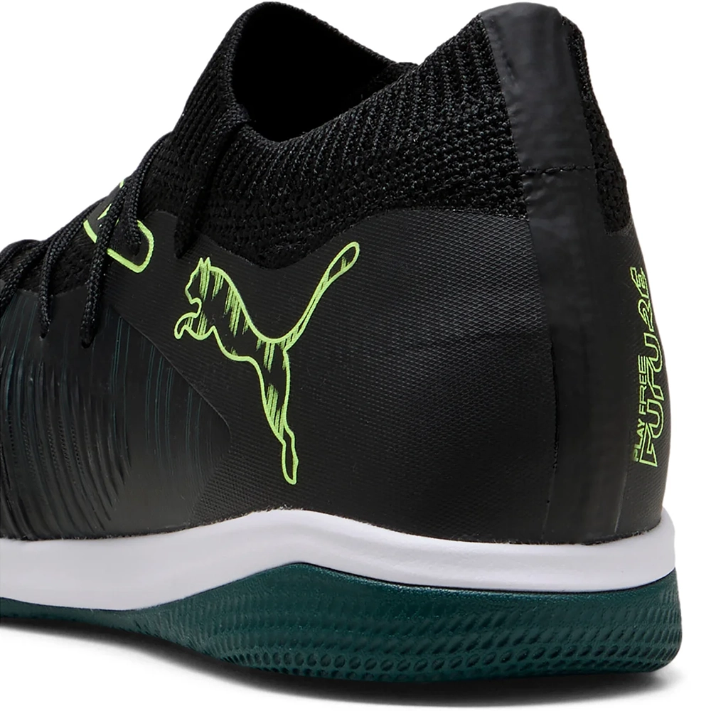 Puma FUTURE 8 MATCH IT Fußballschuhe - Black/Fizzy Green Puma FUTURE 8 MATCH IT Fußballschuhe - Black/Fizzy Green