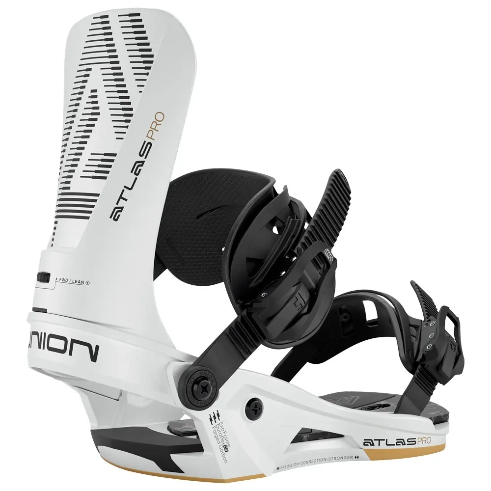 UNION Atlas PRO Snowboard-Bindung 2026 - metallic white UNION Atlas PRO Snowboard-Bindung 2026 - metallic white