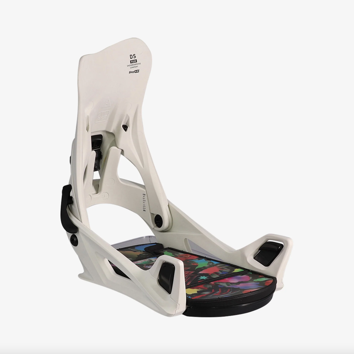 FLUX STEP ON - Allmountain Snowboardbindung - Offwhite 2025  FLUX STEP ON - Allmountain Snowboardbindung - Offwhite 2025