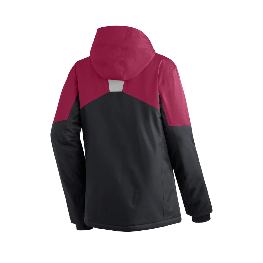 Maier Sports VIDI Damen Skijacke - black/raspberry/white Maier Sports VIDI Damen Skijacke - black/raspberry/white