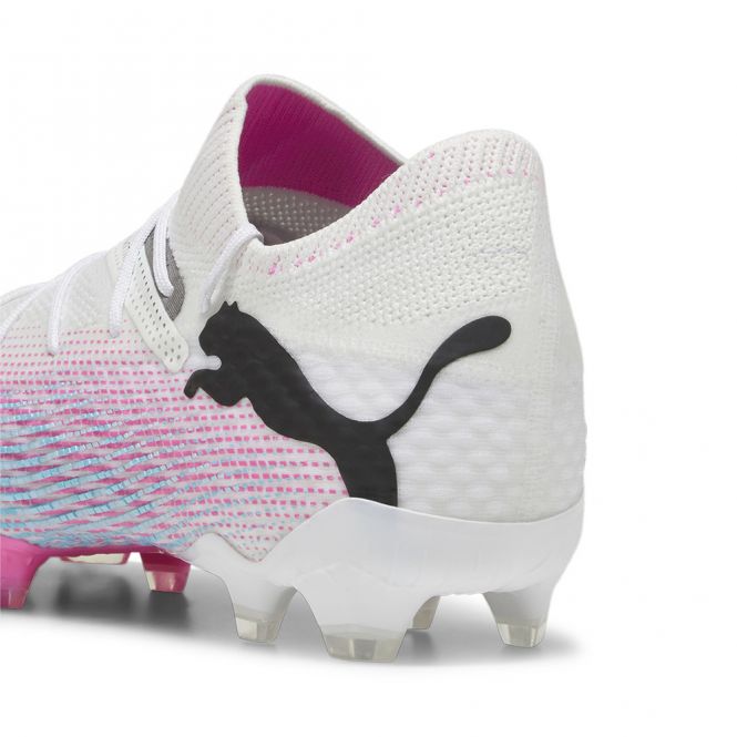 Puma FUTURE 7 ULTIMATE FG/AG Fussballschuh - white poison pink Puma FUTURE 7 ULTIMATE FG/AG Fussballschuh - white poison pink