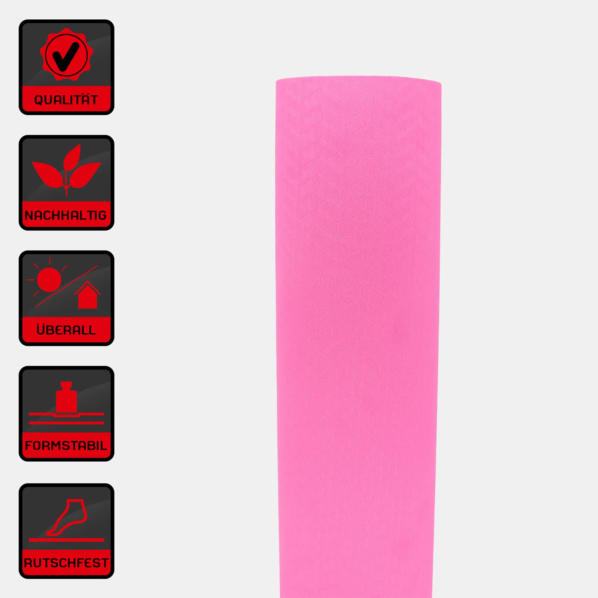 Deuser® Yoga Matte TPE - verschiedene Farben Deuser® Yoga Matte TPE - verschiedene Farben