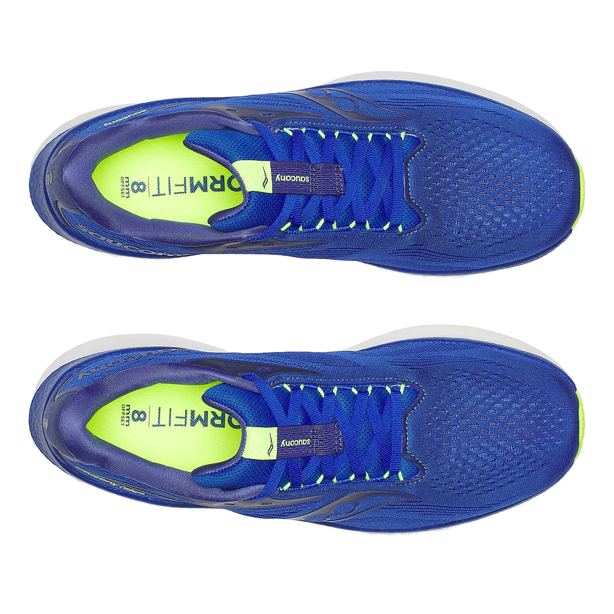 saucony Ride 18 Herren Neutral Laufschuh - Lapis | Citron