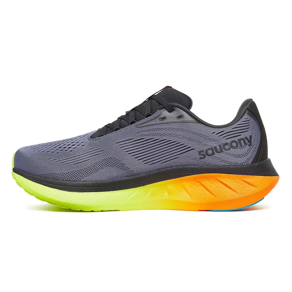 saucony Ride 18 Herren Neutral Laufschuh - Shadow | Vizi saucony Ride 18 Herren Neutral Laufschuh - Shadow | Vizi