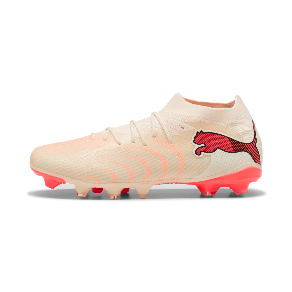 Puma FUTURE 9 MATCH FG/AG Fußballschuhe – Sugared Almond / White Ultra Red / Black Puma FUTURE 9 MATCH FG/AG Fußballschuhe – Sugared Almond / White Ultra Red / Black